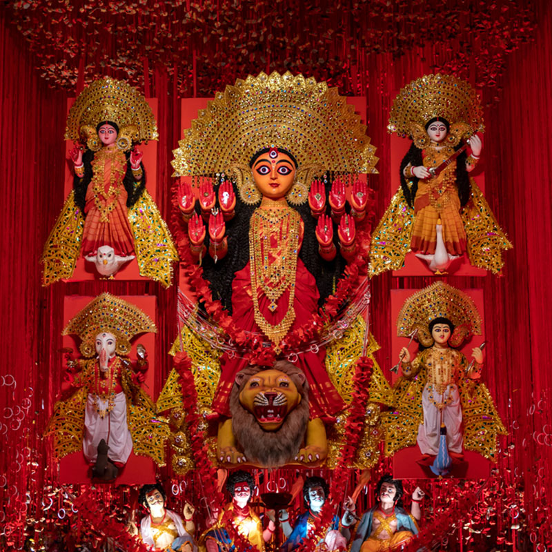 Celebrating Durga Puja
